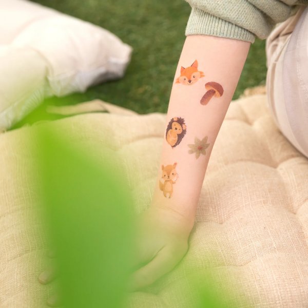 Tatueringar - Skogens vänner - 20 st Tatueringar - Skogens vänner - 20 st