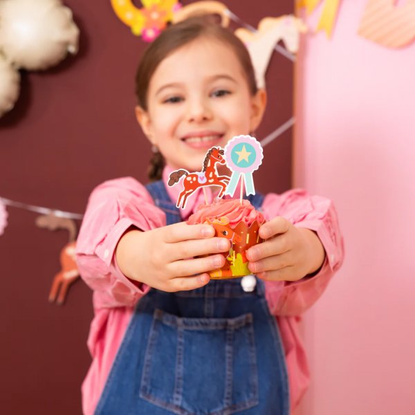 Cake toppers/Cake picks - Hstparty - 9 st