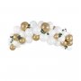 Ballongb�ge 2m, Vit och Guld