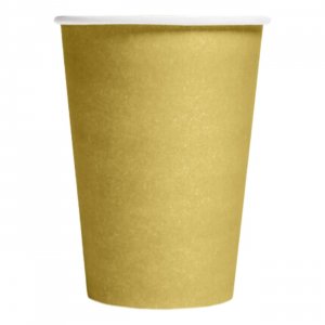 Pappmuggar Guld 8-pack