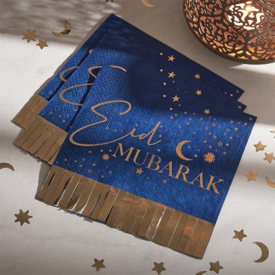 Servetter - Eid Mubarak - 16-pack