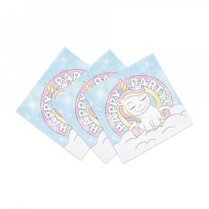 Servetter - Happy Party Unicorn - 20-pack