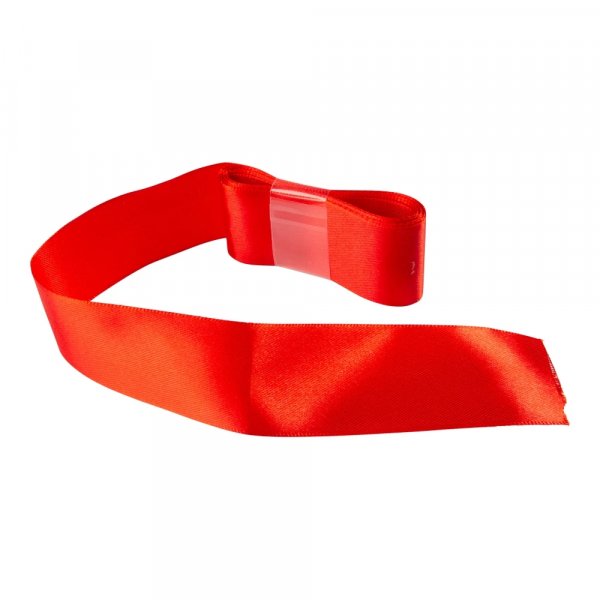 Sidenband - R�d - 3,8 cm x 2,5 m