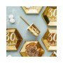 Pappersassietter 30 �r Guld