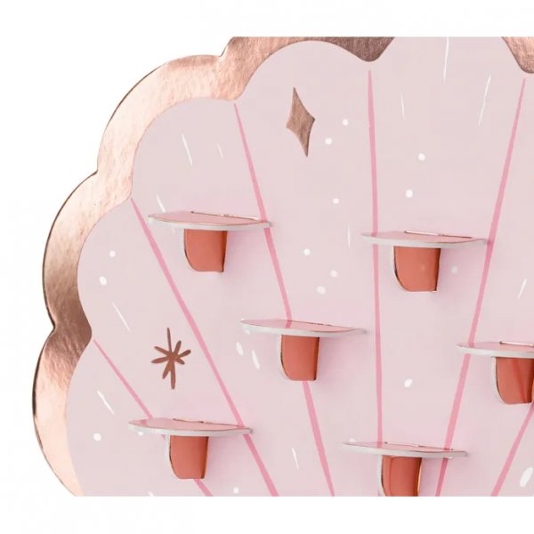 Shot Wall - Snäcka - Rosa/Roséguld Shot Wall - Snäcka - Rosa/Roséguld