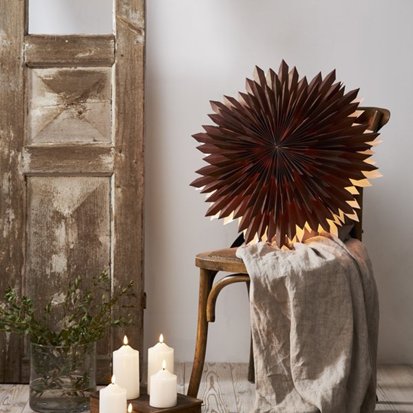 Julstjärna - ICE 50 cm - Brun Julstjärna - ICE 50 cm - Brun