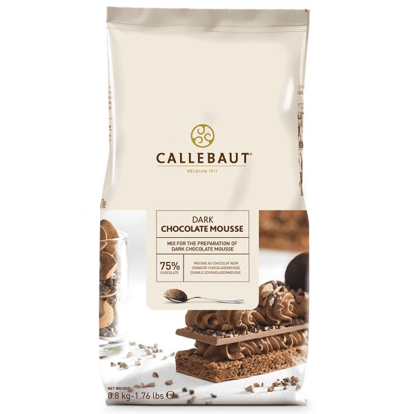 Mörk Chokladmousse - Mix - Callebaut - 800 g Mörk Chokladmousse - Mix - Callebaut - 800 g