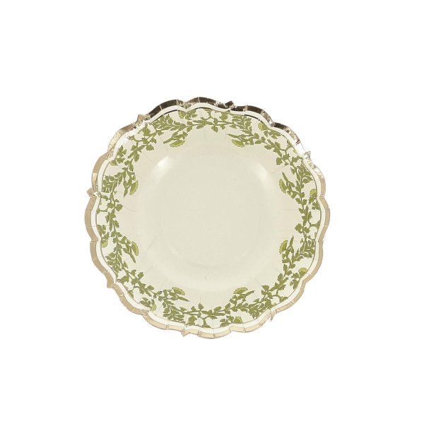 Papperssk�l - Blommor - 8-pack