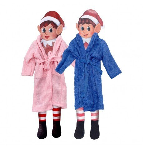 Nissetillbehör – Morgonrock – Färg: Rosa – Nissar & Nissor, Nissehyss, Julartiklar