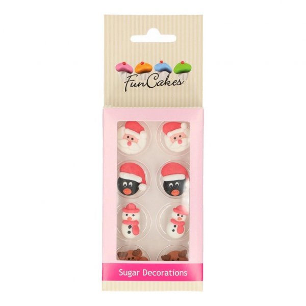 Sockerdekorationer - Julfigurer