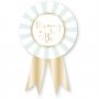 Badge - Mummy to be - Mint/Guld
