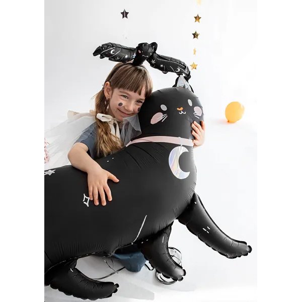 Folieballong - 96 x 95 cm - Katt