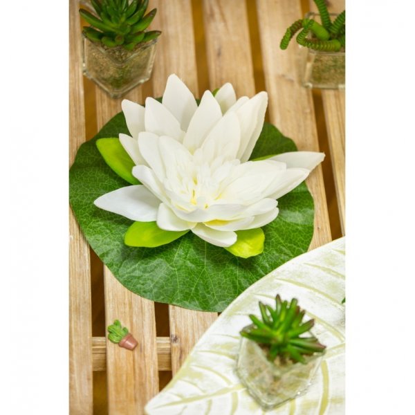 Vit Lotus - 22 cm Vit Lotus - 22 cm