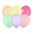 Pastellballonger - Premium 27 cm - Pastellmix Matt - 10-pack
