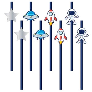 Sugrör - Space Cosmos - 8-pack Sugrör - Space Cosmos - 8-pack