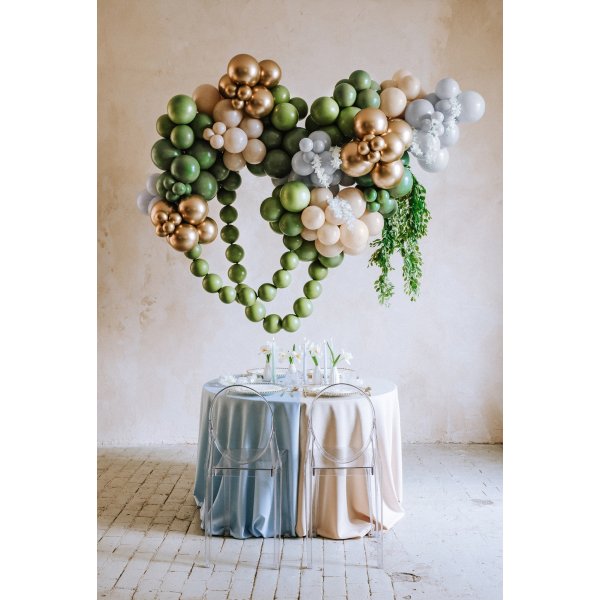 Miniballonger Pastell - Premium 12 cm - Light Misty Blue - 10-pack Miniballonger Pastell - Premium 12 cm - Light Misty Blue - 10-pack