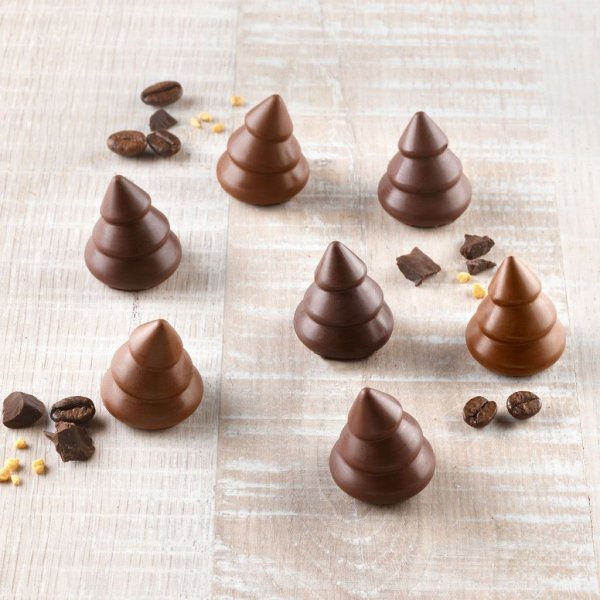 Silikonform - SilikomArt - Choco Trees Silikonform - SilikomArt - Choco Trees