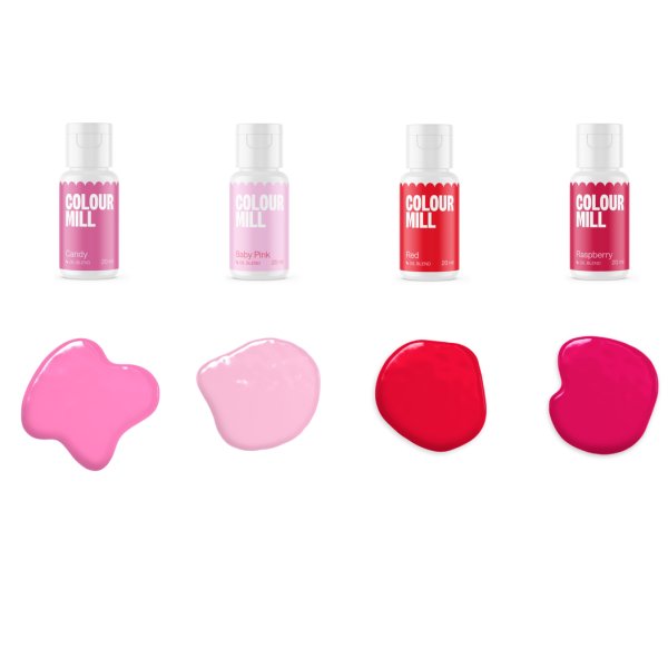 Colour Mill Paket Rosa/R�d 4 x 20 ml