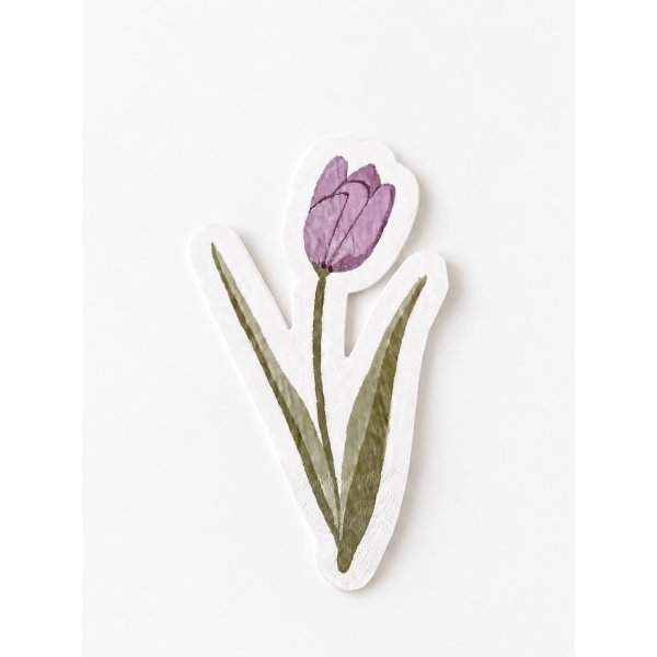 Servetter - Garden Party - Blomma - Lavenders Blue - 16-pack