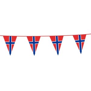 Vimpelgirlang - Norge - 10m Vimpelgirlang - Norge - 10m