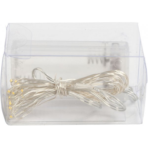 LED ljusslinga - silver - L: 3,15 m LED ljusslinga - silver - L: 3,15 m