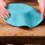 Utkavlad Sugarpaste - Ready Rolled - Ljusbl� - FunCakes - 36 cm