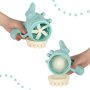 S�pbubbelpistol med bl� vingar 15,5 x 15 x 7,5 cm - Inkl. tillbeh�r