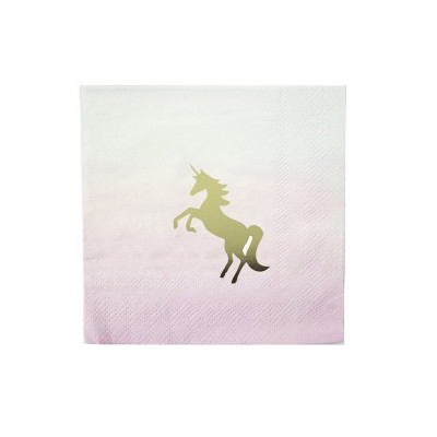 Sm servetter - We love unicorns - 16 st