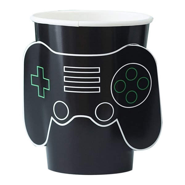 Pappmuggar - Game on - 8-pack Pappmuggar - Game on - 8-pack