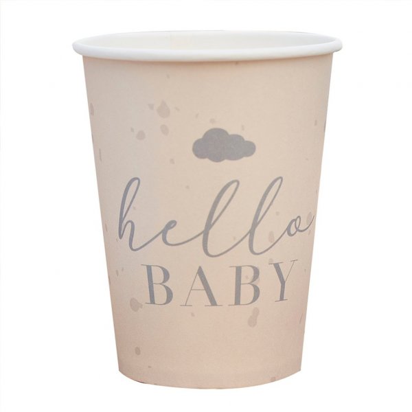Pappmuggar - Hello Baby - 8-pack Pappmuggar - Hello Baby - 8-pack