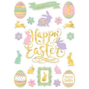 F�nsterdekorationer - Happy Easter