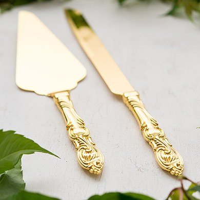 Serveringsset - Guld Serveringsset - Guld