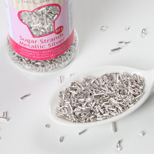 Strössel - Metallic - Silver Strössel - Metallic - Silver