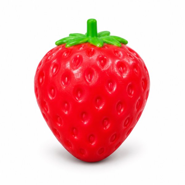 Squishy Jordugubbe - Crunchy - R�d
