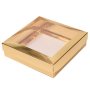 Pralinask med insats - 9 praliner - Guld - 2-pack Pralinask med insats - 9 praliner - Guld - 2-pack