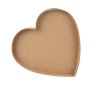 Bricka - Hj�rta - 40 x 40 x 4 cm