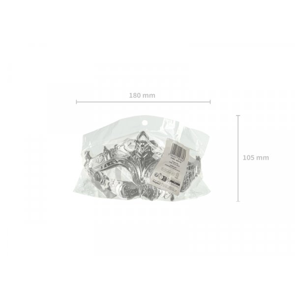 Karnevalmask - Silver