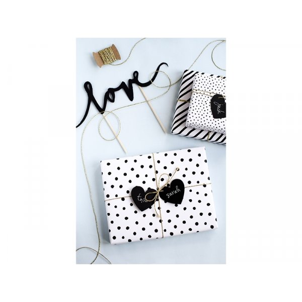 Cake Topper - Love - Svart