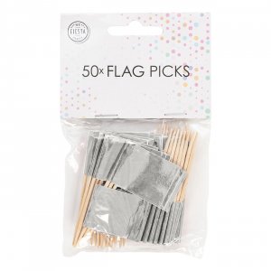 Partypicks - Silver - 50 st