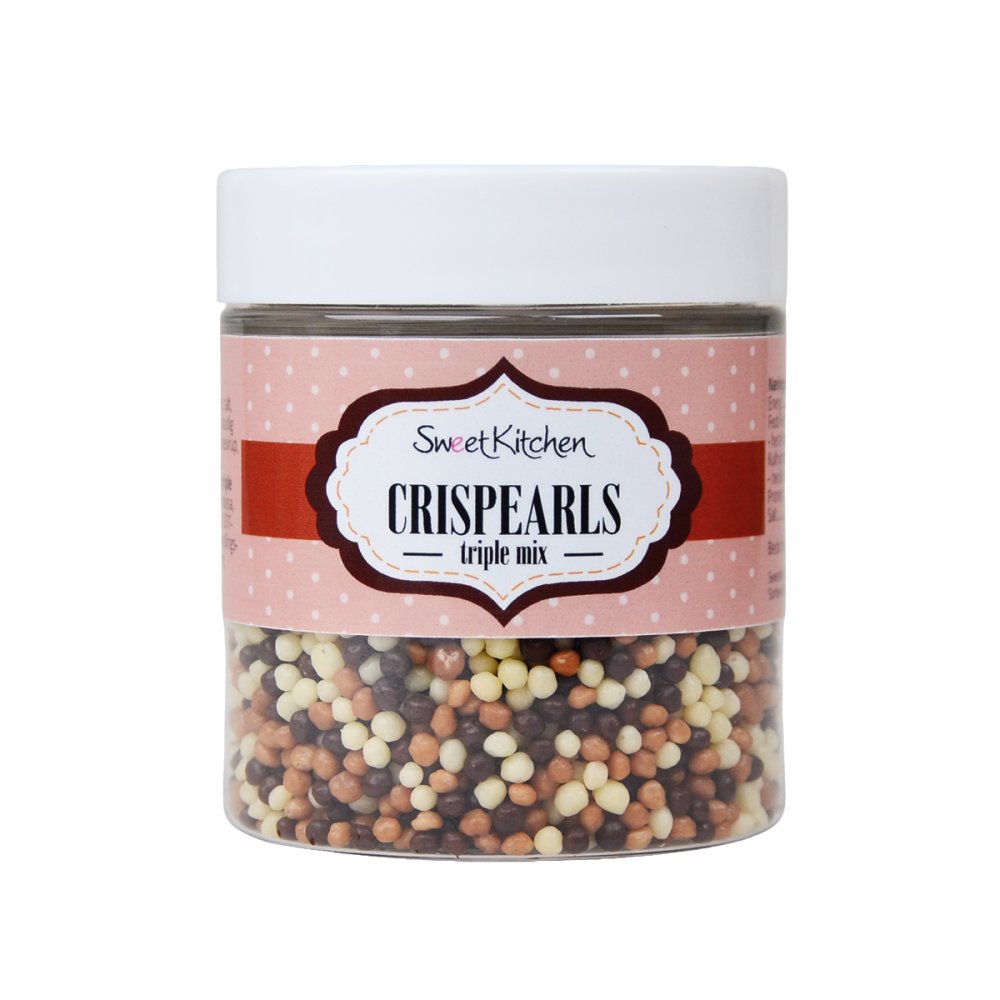 Krispiga chokladpärlor - Mix - SweetKitchen - 35 g - Chokladpärlor, Strössel & bakningsdekor