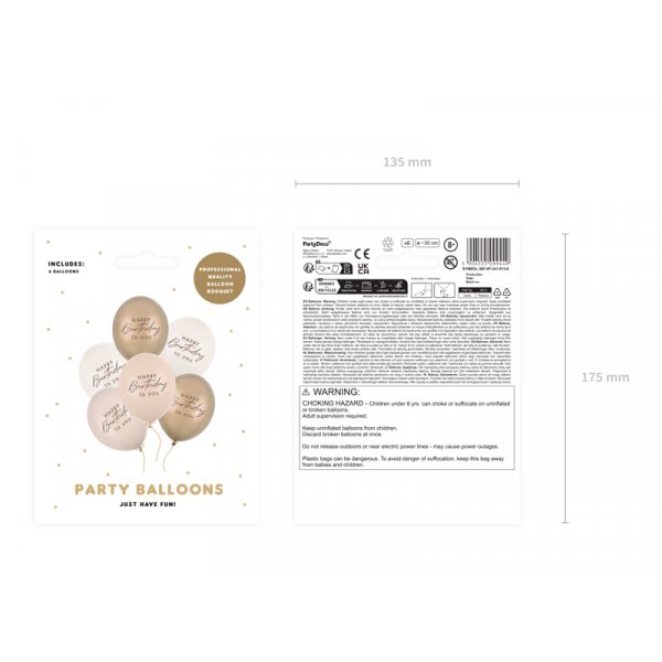 Ballonger - Beige mix - 30 cm