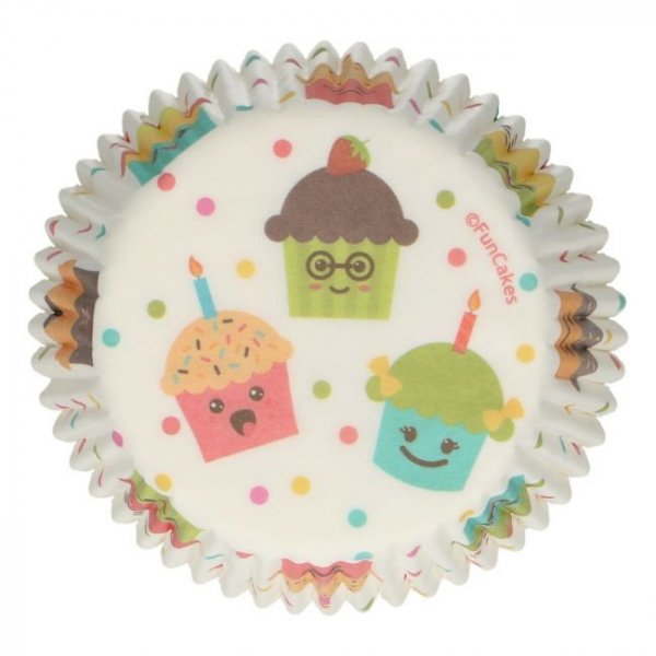 Muffinsformar - Cupcakes - Funcakes - 48-pack Muffinsformar - Cupcakes - Funcakes - 48-pack