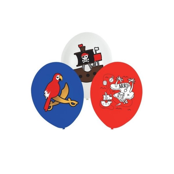 Ballonger Piratkalas, f�rgglada