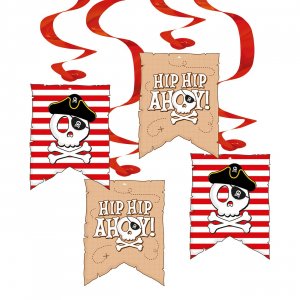 Swirls - Pirat Hip Hip Ahoy - 4-pack